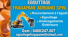 Egouttage Fragapane